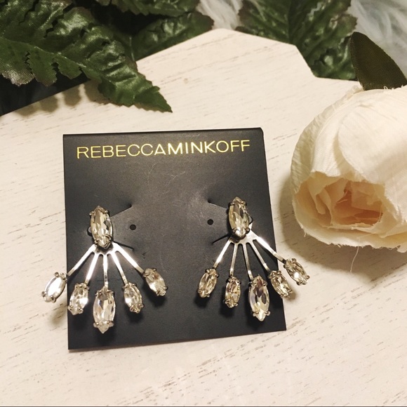 Rebecca Minkoff Jewelry - REBECCA MINKOFF Crystal Ear Jackets Rebecca Minkoff Jewelry - REBECCA MINKOFF Crystal Ear Jackets